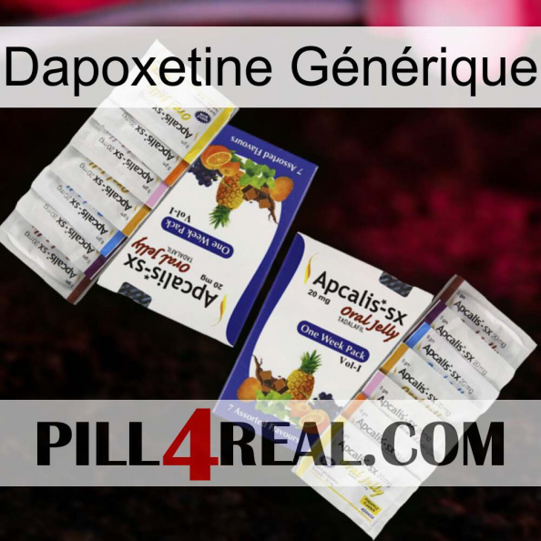 Dapoxetine Générique 12